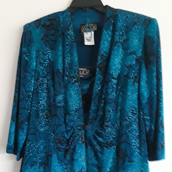 Alex Womens Evening Jacket and Sleeveless Top - Picture 1 of 3